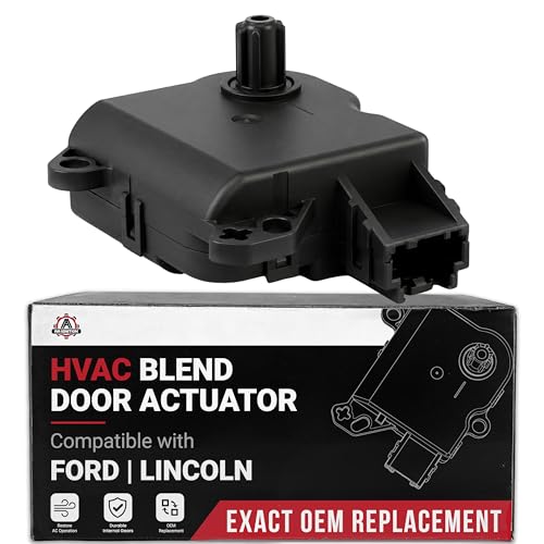 Image of HVAC Air Blend Door Actuator - Replaces YH-1779, AA5Z-19E616-C, 604-234 - Compatible with Ford & Lincoln Vehicles - Explorer 2011-2017, Flex 2011-2016, Taurus 2008-2017, MKS and MKT 2011-2015