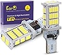 Car-EyeQ T15 912 921 LED Bulbs,12V Back-up Reverse Lights W16W 922 906 921KX Trunk Cargo/3rd Brake Stop Lights, 6000K Xenon White for RVs, Cars ,Trucks, Xtreme Super Bright Replacement Upgrade