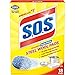 S.O.S Steel Wool Soap Pads, Home Cleaning Pads, Reusable Soap Scrubbers, Grease Cleaner, Outdoor, Bathroom or Kitchen Cleaning, 18 Count (Pack of 12)