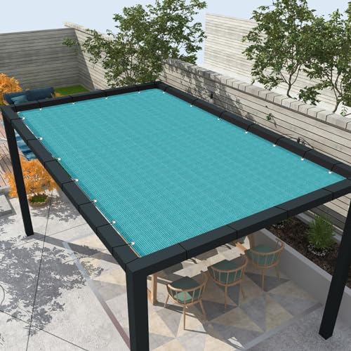 Voile d'ombrage 180x300 cm bleu ciel pour la protection de votre jardin - 3