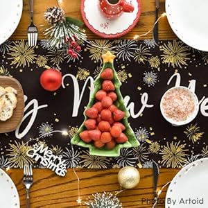   Artoid-Mode-Black-Fireworks-Happy-New-Year-Table-Runner-2025-Festival-Kitchen-Dining-Table-Decoration-for-Home-Party-Decor-13x72-Inch