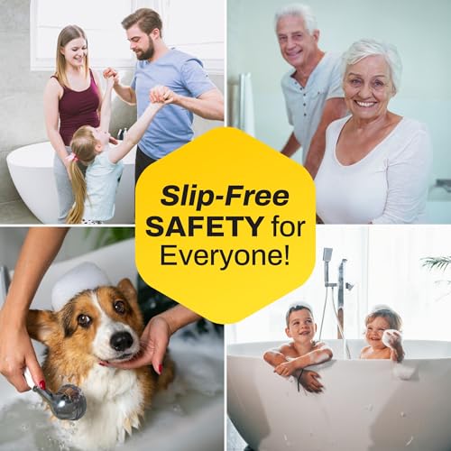Image of [Made in Korea] Ultra-Thin Bathtub Non Slip Stickers - Diamond Grip Non Slip Bathtub Stickers with Strong Adhesive for Elderly and Safety Use (20)