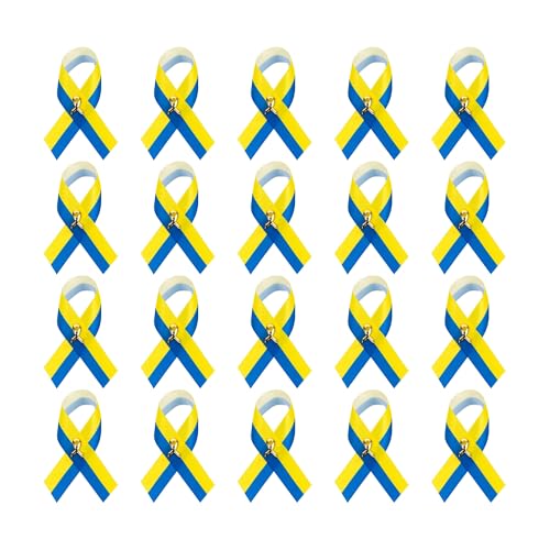 What are the yellow ribbons at the memorial golf tournament