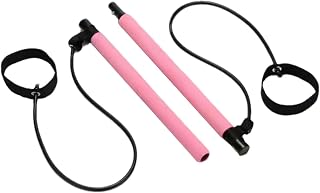 Pilates Bar | Resistance Band Bar | Reformer Bands | Elastic Fusion Bar Pilates Stretch Lightweight for Sculpting | Easy Installation Multifunctional Portable Yoga Retching Training Accessories