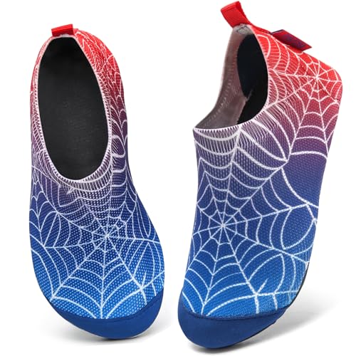 Image of WateLves Kids Water Shoes Toddler Girls Boys Barefoot Non-Slip Quick Dry Aqua Socks for Beach Swim Walking