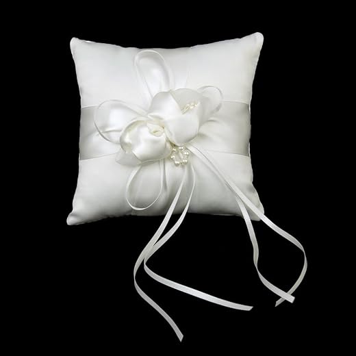 Lovely Bud Wedding Ring Pillow 15Cm