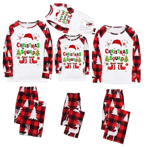 Pijamas de Navidad a juego para la familia, cómodos conjuntos a juego, pijamas de Papá Noel, renos, cómodos para mujeres y hombres, conjuntos de moda a juego para parejas, pijamas de pijamas, mameluco