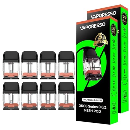 �d�q�^�o�R �����p�J�[�g���b�W FOR XROS Series Mesh Pod�iCOREX 3.0�j �x�|���b�\ �R�A�G�b�N�X �|�b�h 3ML �x�C�v �����pPOD XROS�V���[�Y�Ή� �j�R�`���t���[ ���L�b�h�Ȃ� (0.6���A8����)