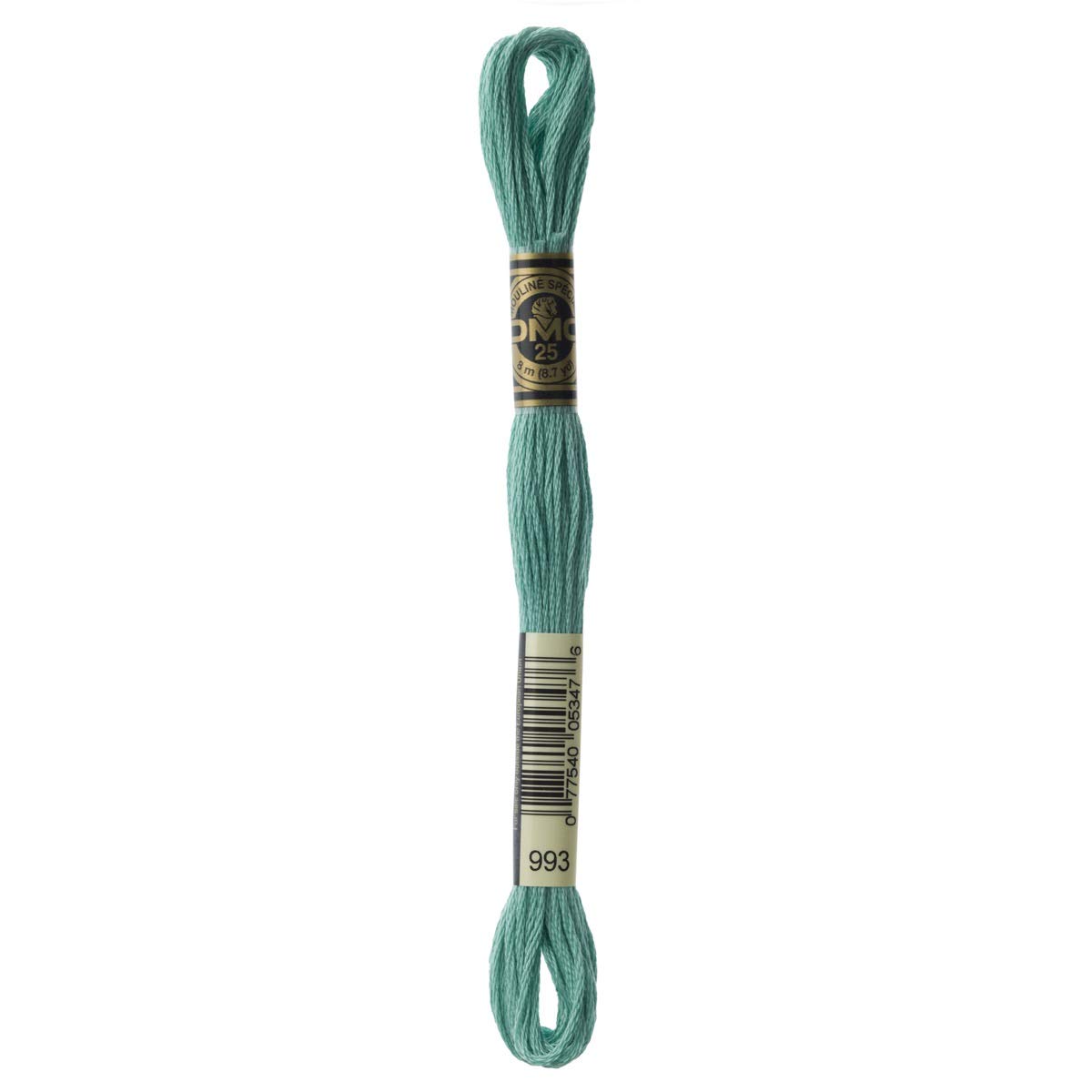 DMC Embroidery Floss Mouline Stranded Cotton Thread for Hand Embroidery and Sewing - Colour No: 993-6 x 8m Skeins โ image 1