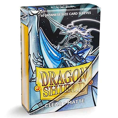 Dragon Shield Matte Mini Japanese Clear 60 ct Card Sleeves Individual Pack … - Image 2