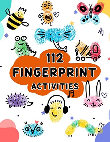 112 Fingerprint Activities: Step by step to create drawings using just ...