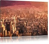 Pour une transition en douceur sur les bords de l'image est également imprimé sur ce point. surface blanche est ainsi couverte idéal et l'image a une belle transition vers le mur. Toutes les images sont imprimées avec de haute qualité, des encres pigmentaires organiques et offrent un fantastique résultat de couleurs avec un contraste élevé. Voyez vous-même!