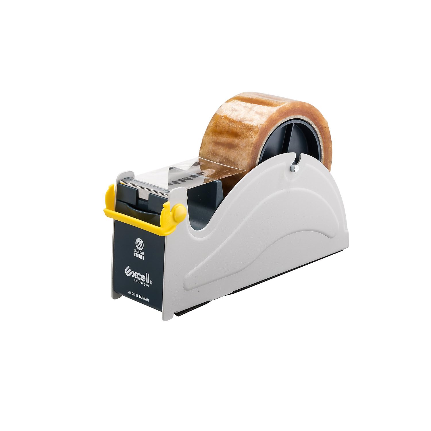 kaiserkraft Tischabroller für Selbstklebeband Metallausführung Bandbreite 75 mm VE 1 Stk