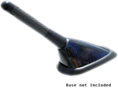 Miniatura 6 de Mitsubishi Lancer Evolution 8 EVO VIII - Antena corta de fibra de carbono negra de 3"