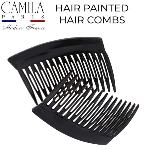 Image of Camila Paris MP877 /2 Hair Side Comb, 3 inch Small French Twist Hair Combs Clips