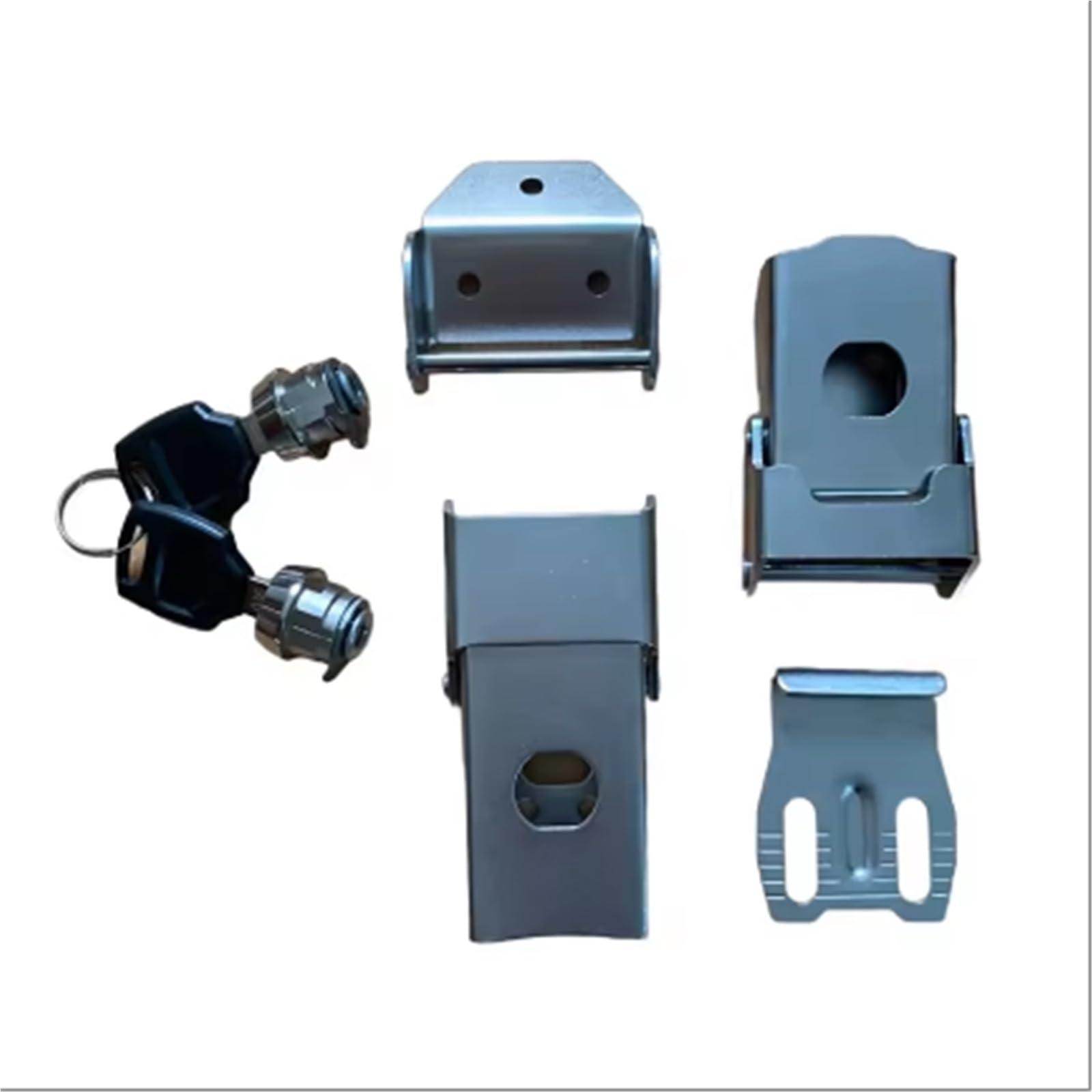 motocyklowyTopcase bagażnika motocykla Uchwyty do motocyklowych zamków, boczne walizki, mocowania, elementy mocujące(25L 32L lock)