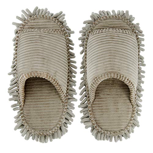 Microfiber Slippers Floor Cleaning Mop Men and Women House Dusting Slippers Floor Dust