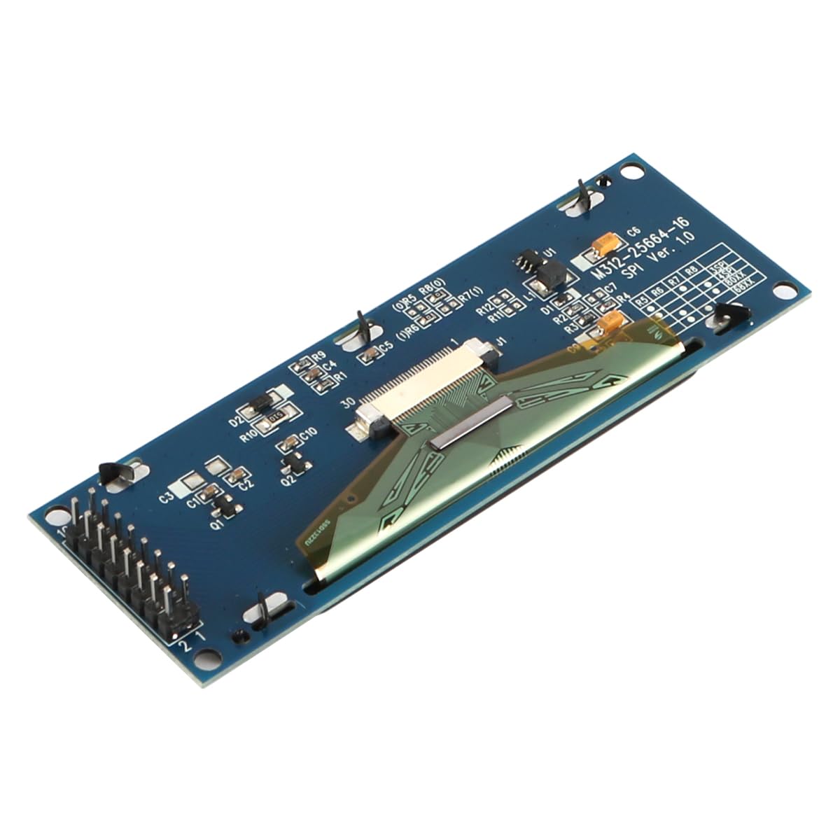 Sarini Module d'affichage LCD SSD1322 de 3,12 Pouces pour projets, systèmes intégrés, Applications de Bricolage