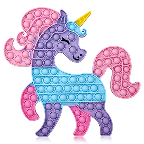 OCACA Jumbo Pop It Fidget Toys, Big Size Squeeze Toys Push Bubble Sensory...