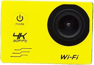 QYL Camera 4k HD Motion Camera Underwater 30m Camera WiFi Setting 120 Degree Wide Angle Design With Waterproof Case Portable Camera Color Yellow QYL Camera 4k HD Motion Camera Underwater 30m Camera WiFi Setting 120 Degree Wide Angle Design With Waterproof Case Portable Camera Color Yellow