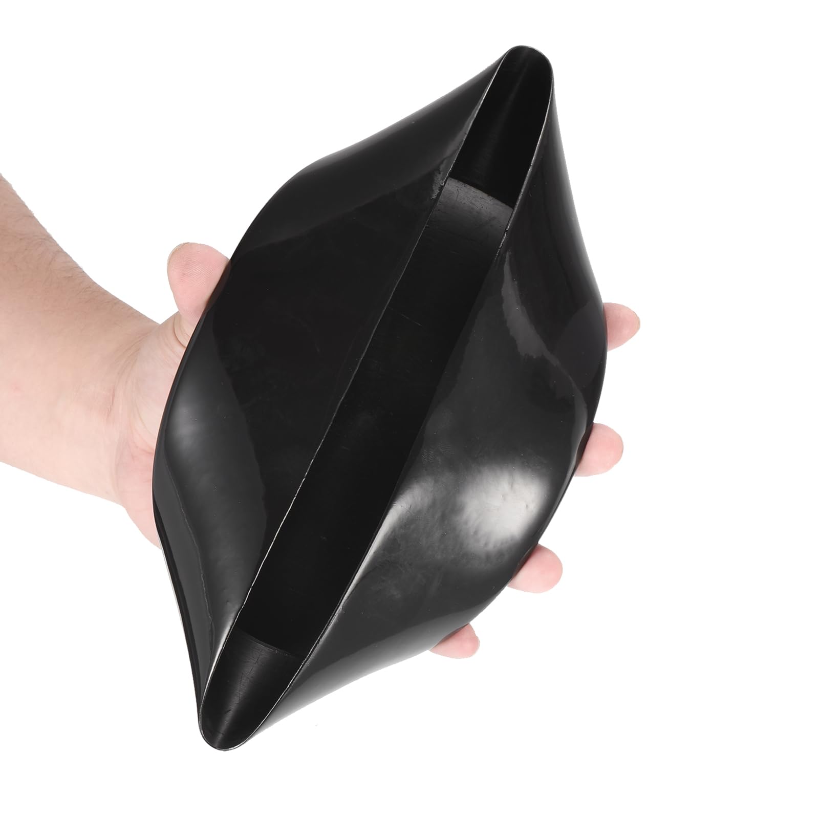 QUARKZMAN 200mm(7 7/8") Tappi di Estremità in Gomma, Tappi di Inserimento in Vinile Rotondi per Tubi, Recinzioni, Pali per Tubi, Mobili, Ringhiere, Neri