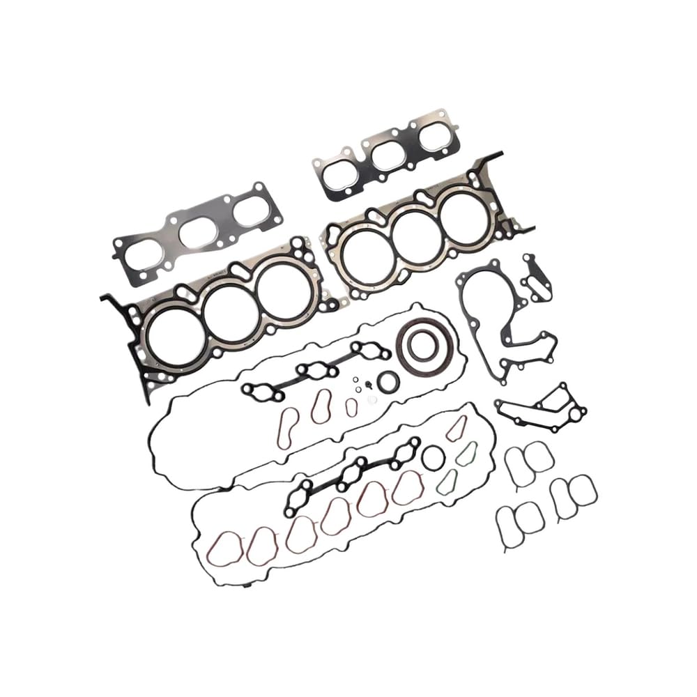 Juego de juntas de Culindar compatible con Borrego 3.8L V6 Gas DOHC 3.8 L | | Compatibilidad del modelo: Para los Coupe Borrego fabricados entre 2009 y 2012 con