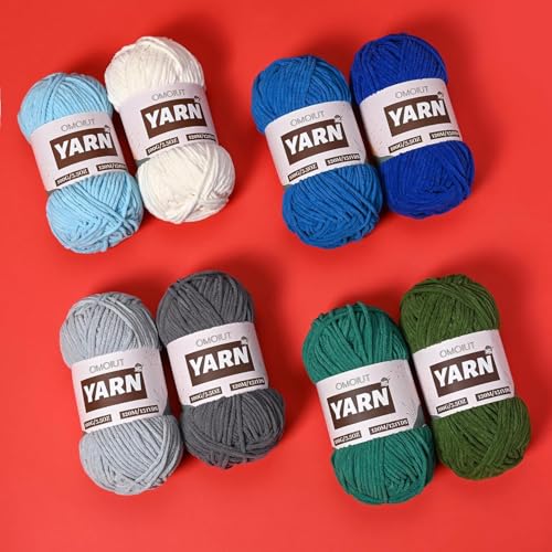 Image of 3 Packs Plush Chenille Chunky Crochet Yarn - Baby Yarn for Crocheting Soft - Velvet Yarns Knitting for Blankets Crafts - Fluffy Amigurumi Yarns 300g / 393yd (3 Macaron)