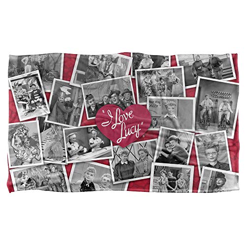 Trevco I Love Lucy Time After Time Silky Touch Super Soft Throw Blanket 36" X 58" #TOP1