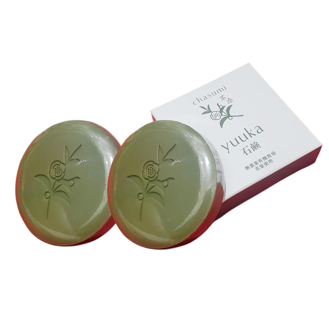 | 悠香のお茶せっけん 茶澄 (旧名：茶のしずく) 60g×2個セット 固形石鹸 洗顔 yuuka | ノーブランド品 | 洗顔せっけん  通販