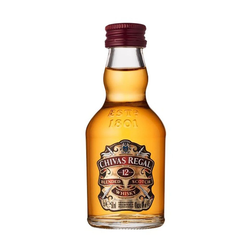 Chivas Regal Blended Scotch Whisky Miniature 5 cl (Case of 12)