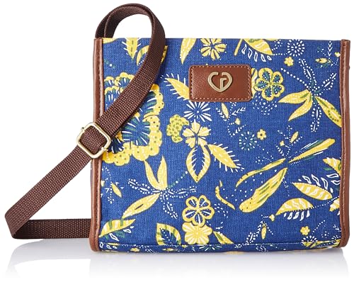 Caprese womens HAZEL SB Large BLUE Sling Bag (B0CG2152XR) Amazon Price History, Amazon Price Tracker