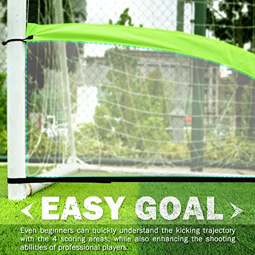 Kunup Soccer Goal Target Professional Soccer Training Equipment Portable Soccer Rebound Net (16X7Ft) #TOP2