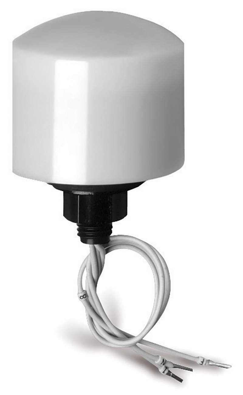 Perry 1IC7042/B Interruptor Sensor crepuscular, Blanco