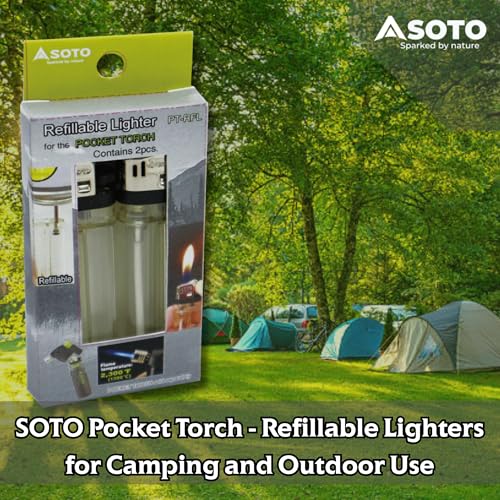 Encendedor Recargable de Bolsillo SOTO Para Camping miniatura 2