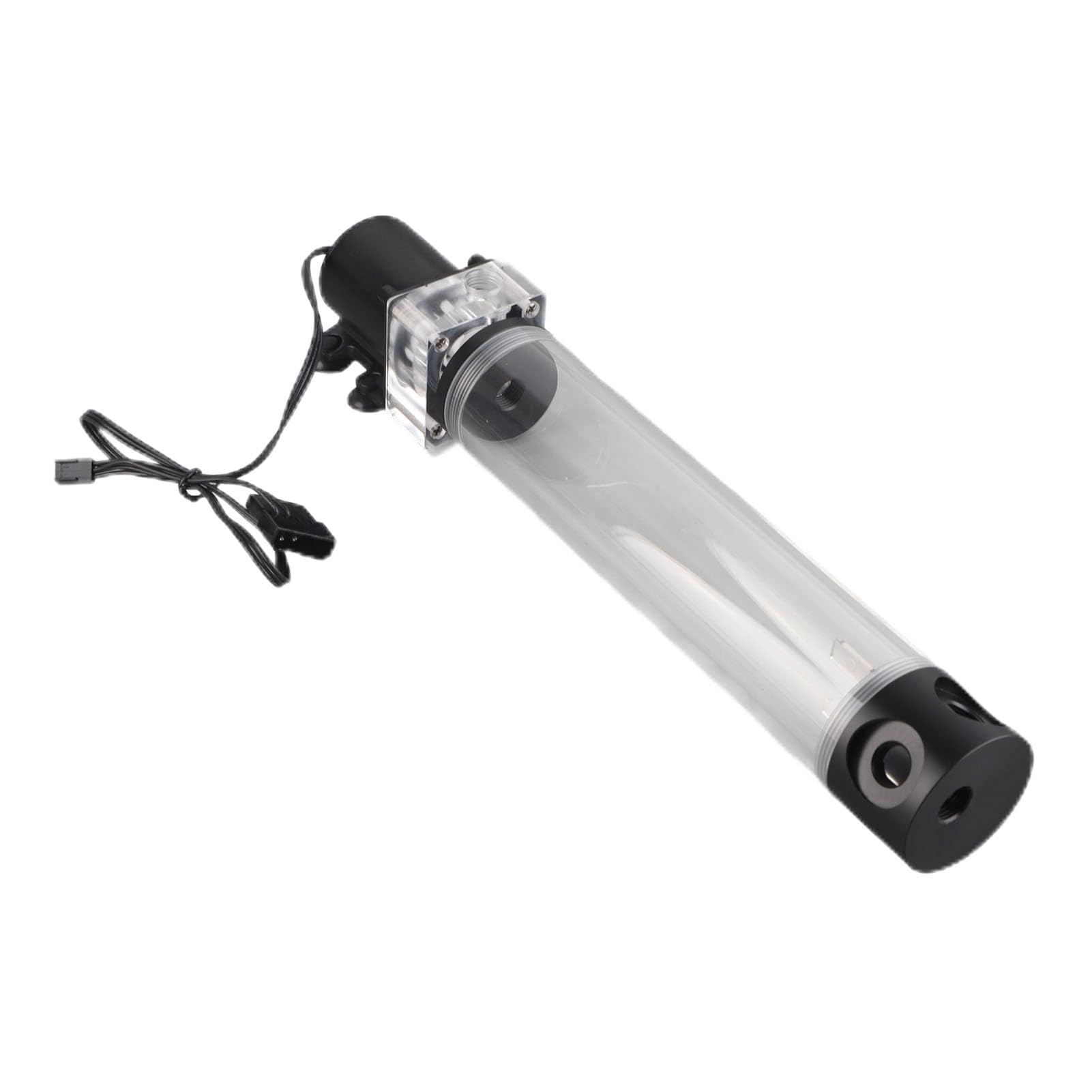 Ejoyous Refrigeración Líquida CPU Bomba de Agua de Enfriamiento Depósito con Soporte 12V 800L H Cojinete Cerámico Manguito de Grafito para Ordenador PC