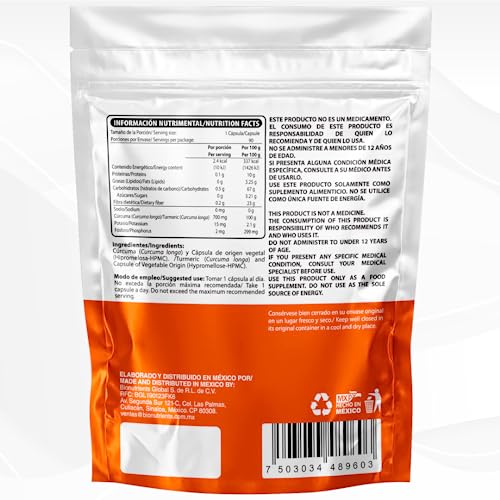 Herbal Plus, Kitchen capsulas de curcuma precio Marca WELLTHY (2)