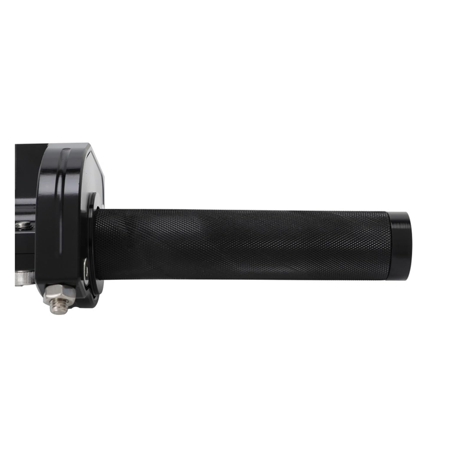 Motorrad Handgriffe Griff Bar Für Universal Motorradteile Für 7/8'' 22mm CNC-Motorrad-Beschleunigerlenker. Motorrad-Lenkergriffe(Red)
