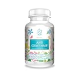 ACTIF Anti-Gray Hair Mega Support for Women with 15+ Advanced Hair Factors, Catalase, Biotin, PABA, Non-GMO, Made in USA, 90 Count
