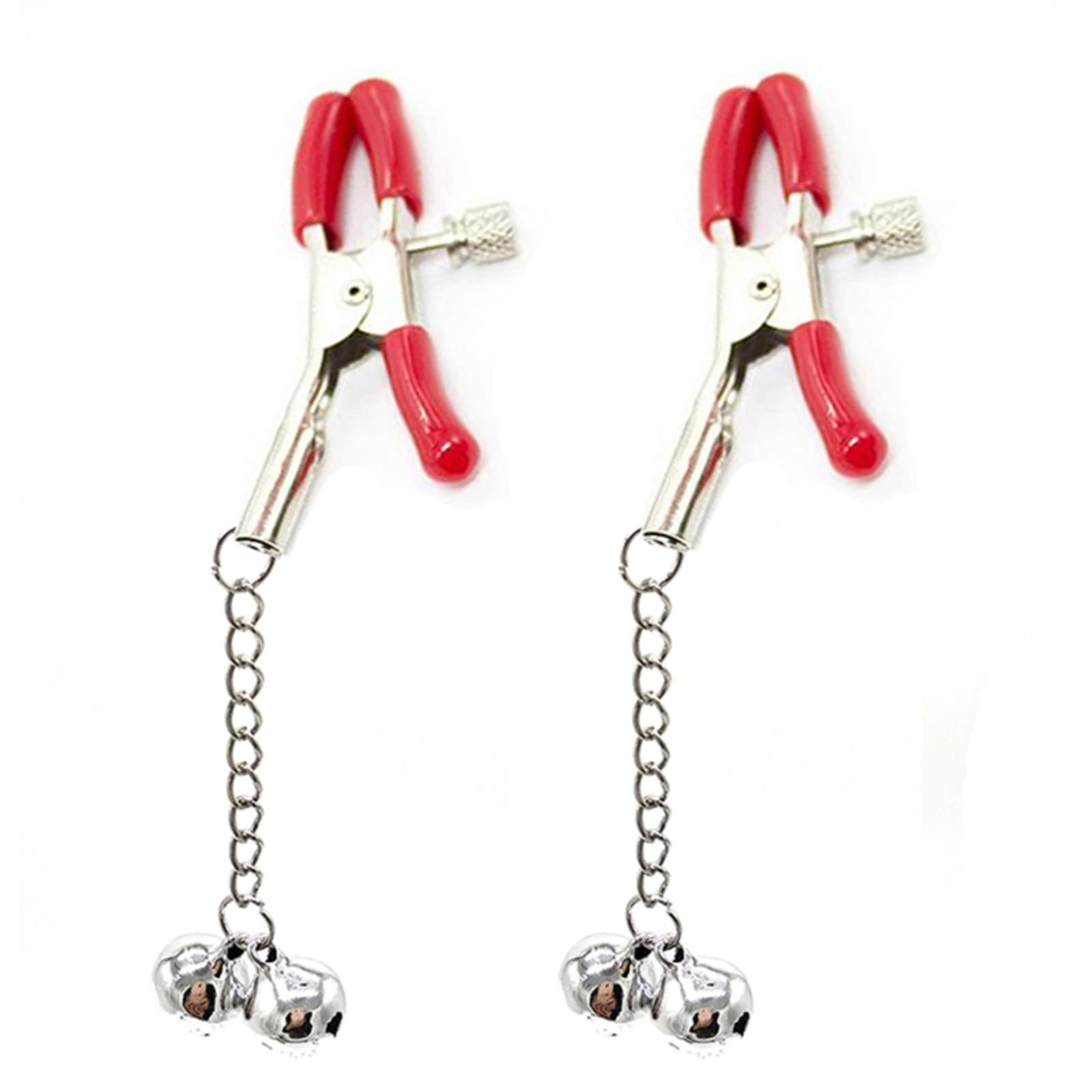 Amazon | 乳首クリップ 乳首クランプ金属チェーンアダルトゲーム大人のおもちゃ に適合する カップル胸クリップ | RAHYMA | アダルト雑貨