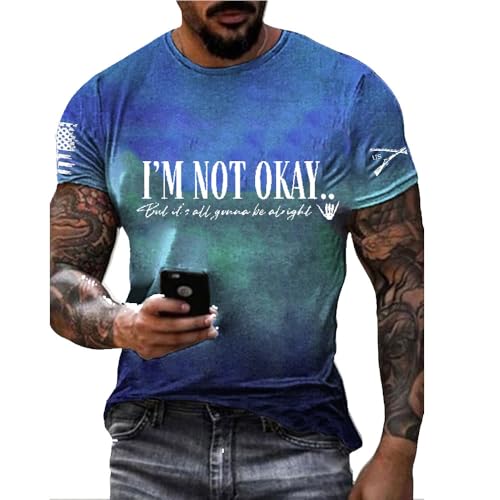 I'M Not Okay But It'S Going To Be Alright Sweatshirt Women'S I'M Not Okay Printed Casual Sweatshirt Every Little Thing Is Gonna Be Alright T Shirt Im Not Okay Shirt