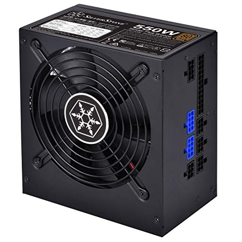 Fuente de poder ATX SilverStone 550 Watts 80 Plus Bronze miniatura 3