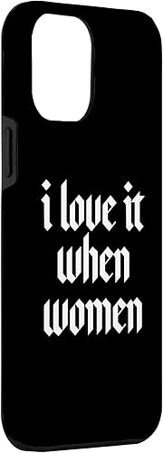 Miniatura 3 de Funda para iPhone 14 Pro Max Love it when Women Sutil Lesbiana Divertida Mínima Bi Pride Gay Case