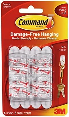 Self Adhesive Hooks with no Mess