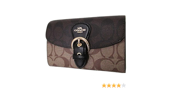 コーチ 財布 COACH アウトレット シグネチャー クレオ ウォレット 二つ折り財布 C6897 IMNOX n211025 [並行輸入品]