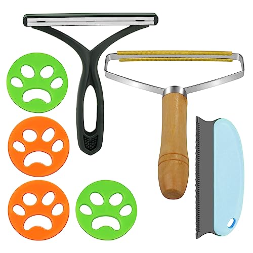 Dorocola 7 Stück Tragbarer Fusselentferner Set