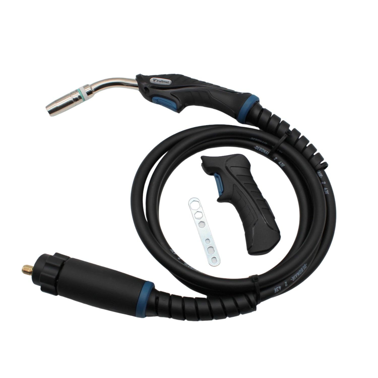 Trafimet Ergoplus 25 MIG/MAG Welding Torch 4 m, Black