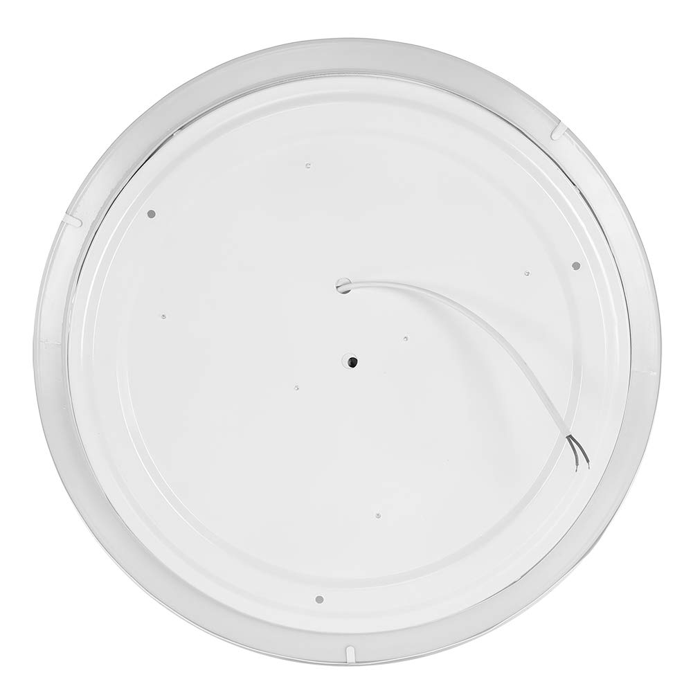 Qcwwy Smart Lampada da Soffitto Funziona con Alexa (milky white border)