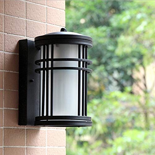 Applique murale LED étanche E27 à grande diffusion pour balcon