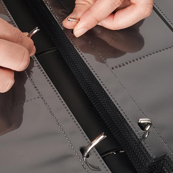 Miniatura 6 de Joiish Carpeta de tarjetas de 900 bolsillos para tarjetas Pokémon, soporte de 9 bolsillos de carga lateral, álbum de tarjetas de juego y deportes,