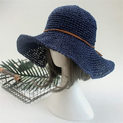 Chapeau pliable femme finie la paille brisée dans la valise avec ce modèle